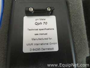 VWR Qph 70 pH Meter