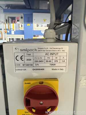 Embaladora/Encelofanadora/Encartuchadeira Smipack FP6000 CS
