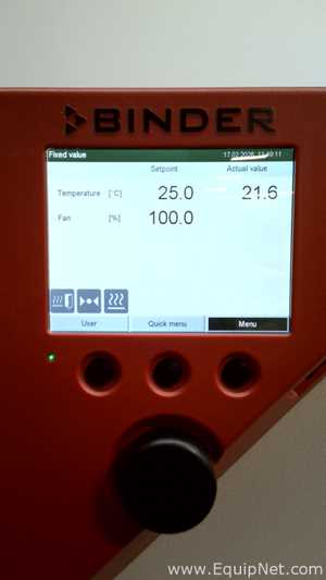 Binder KB 400-UL Refrigerated Incubator