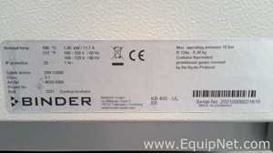Binder KB 400-UL Refrigerated Incubator