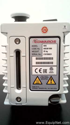 Edwards RV5 Vacuum Pump