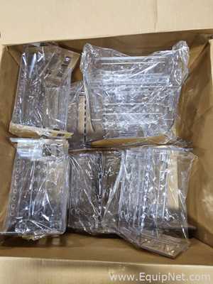 Lot of Approximately 16 Poltex Pipette Holders with Bottom Storage for Tips
