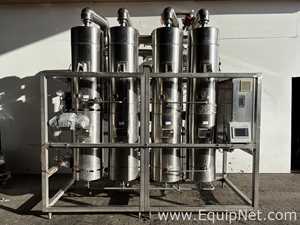 Pharmatec GmbH 500-S4 Stainless Steel Multistage Pressure Column Distillation Unit