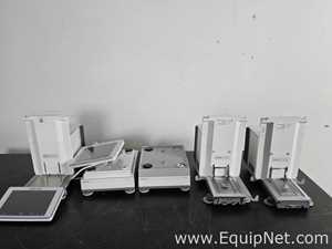 lote de  5 Balança de Laboratório Mettler Toledo 