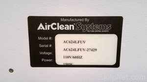 Banco/ Estación de Trabajo AirClean Systems AC624LFUV