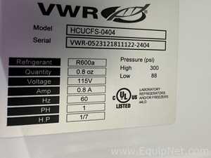 Lot Of 4 VWR HCUCFS-0404 Undercounter Laboratory Refrigerators