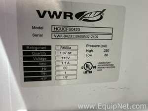 Lote de 4 Congelador VWR HCUCFS-0420