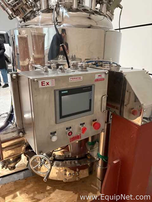 Unused TOPTION DN800 Agitated Nutsche Filter Dryer 0.5 Sq. Meter, 316L Stainless Steel