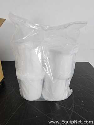 Lot of 4 Sets of Thermo 75005392 Adapters for 250ml Corning Conical Bottle