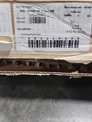 Lot of 2 Thermo Fisher GT189000 Support Rails