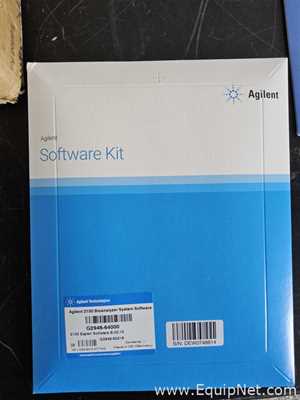Analisador Agilent Technologies G2938B. Sem Uso