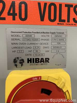 Hibar Systems Laboratory Separator Winding System