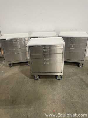 Lote de 4 Gabinete de Almacenamiento Kennedy Toolbox