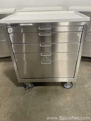 Lot of 4 Kennedy 5 Drawer Toolbox