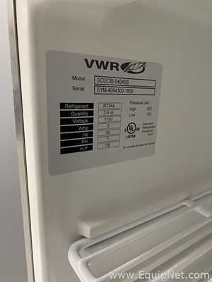 Unidade de Refrigeração aço inox VWR SCUCBI-0404SS