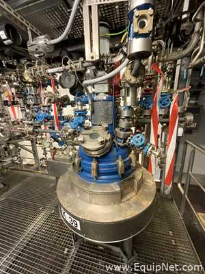 Pfaudler-Werke GmbH 100 Litre Glass Lined Jacketed Vacuum Rated Reactor
