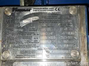 Pfaudler-Werke GmbH 100 Litre Glass Lined Jacketed Vacuum Rated Reactor
