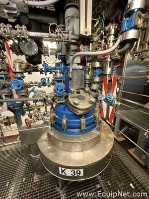 Pfaudler-Werke GmbH 100 Litre Glass Lined Jacketed Vacuum Rated Reactor