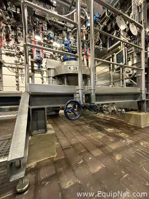 Pfaudler-Werke GmbH 100 Litre Glass Lined Jacketed Vacuum Rated Reactor