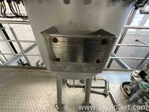 F. Gruber GmbH 170 Litre Stainless Steel Vacuum Rated Mixing Vessel