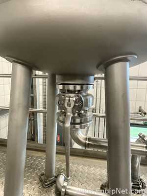 F. Gruber GmbH 170 Litre Stainless Steel Vacuum Rated Mixing Vessel