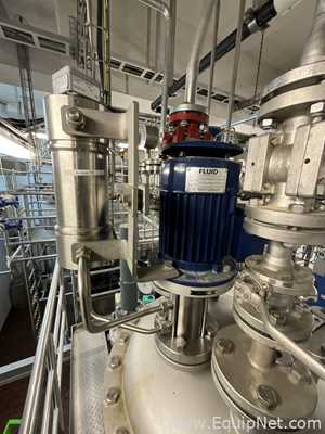 F. Gruber GmbH 170 Litre Stainless Steel Vacuum Rated Mixing Vessel