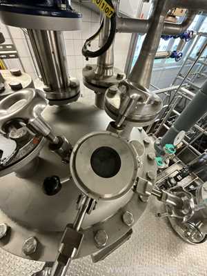F. Gruber GmbH 170 Litre Stainless Steel Vacuum Rated Mixing Vessel