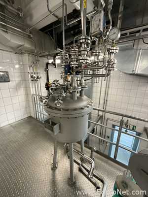 F. Gruber GmbH 170 Litre Stainless Steel Vacuum Rated Mixing Vessel