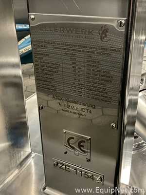 Centrífuga con Contenedores Acero inoxidable Ellerwerk 734 C cGMP