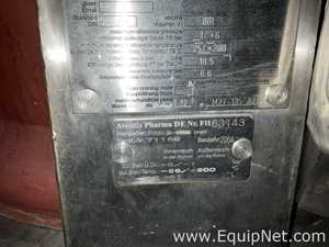 Centrífuga con Contenedores Acero inoxidable Ellerwerk 734 C cGMP