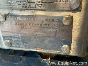 Reactor Pfaudler-Werke GmbH Requisitos de aire 250 L.  250 Litros