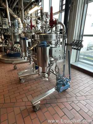 Seitz Schenk GmbH ESF600/125 125 Litre Hastelloy Mobile Vacuum Rated Jacketed Filter Vessel