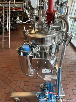 Seitz Schenk GmbH ESF600/125 125 Litre Hastelloy Mobile Vacuum Rated Jacketed Filter Vessel