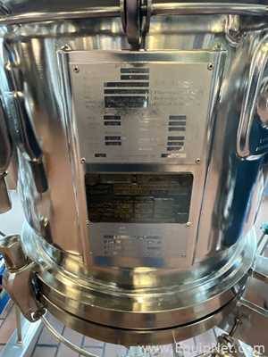 Seitz Schenk GmbH ESF600/125 125 Litre Hastelloy Mobile Vacuum Rated Jacketed Filter Vessel