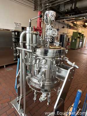 Seitz Schenk GmbH ESF600/125 125 Litre Hastelloy Mobile Vacuum Rated Jacketed Filter Vessel