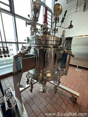 Seitz Schenk GmbH ESF600/125 125 Litre Hastelloy Mobile Vacuum Rated Jacketed Filter Vessel
