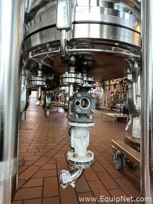 Seitz Schenk GmbH ESF600/125 125 Litre Hastelloy Mobile Vacuum Rated Jacketed Filter Vessel