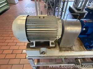 Siemens 2BE11510ZY8-2 Liquuid Ring Vacuum Pump and Condenser Skid