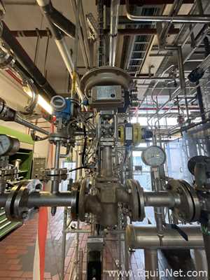 Siemens 2BE11510ZY8-2 Liquuid Ring Vacuum Pump and Condenser Skid
