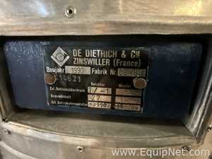 Reactor De Dietrich Requisitos de aire 27 L.  27 Litros