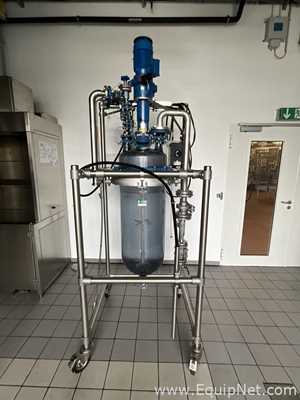 Buchi AG 138 Litre Mobile Glass Vacuum Rated Mixing Vessel