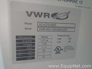 Lot Of 4 VWR HCUCFS-0420 Undercounter Freezers