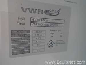 Lot Of 2 VWR HCUCFS-0420 Undercounter Freezers and 2 HCUCFS-0404 Undercounter Refrigerators