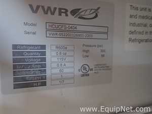 Lot Of 2 VWR HCUCFS-0420 Undercounter Freezers and 2 HCUCFS-0404 Undercounter Refrigerators
