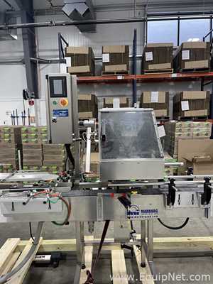 Marburg M-1250 GT2 Tamper Sleeve Applicator and Heat Shrink Tunnel
