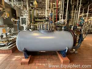 EHW Thale Email GmbH 1750 Litre Horizontal Vacuum Rated Vessel