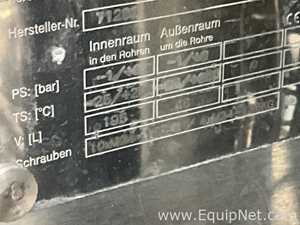 Reactor Pfaudler-Werke GmbH Requisitos de aire 100 L.  100 Litros