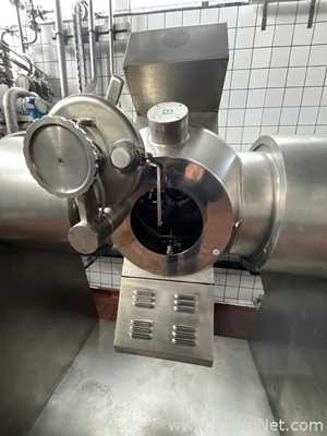 Secador Rotativo a Vácuo aço inox Italvacuum RBG55.  60 Litros