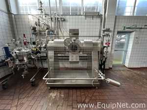 Secador Rotativo a Vácuo aço inox Italvacuum RBG55.  60 Litros
