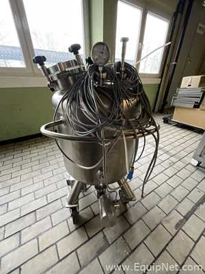 BIS Industrieservice Mitte GmbH 278 Litre Mobile Titanium Vacuum Rated Mixing Vessel